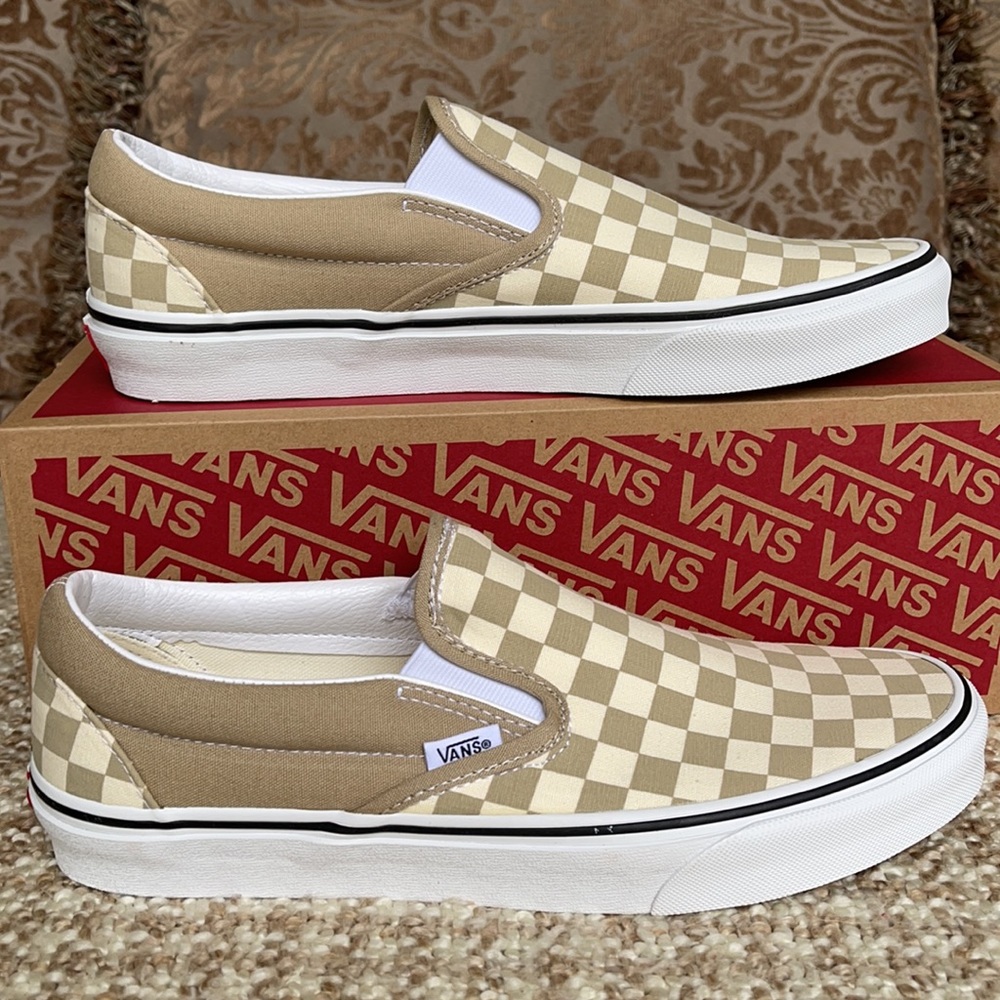 Vans Classic Slip-On Checkerboard Incens/Trwht Men - Picture 4 of 16